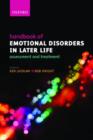 Image for Handbook of emotional disorders in later life  : assessment and treatment