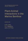 Image for Plant-Animal Interactions in the Marine Benthos