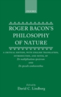 Image for ROGER BACON&#39;S PHILOSOPHY OF NATURE C