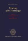 Image for Mating and Marriage