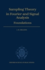 Image for Sampling Theory in Fourier and Signal Analysis: Foundations