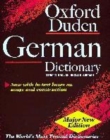 Image for The Oxford-Duden German dictionary  : German-English/English-German