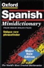 Image for The Oxford Spanish Minidictionary