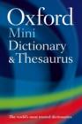 Image for Oxford Mini Dictionary and Thesaurus