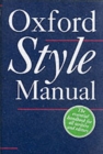 Image for The Oxford Style Manual