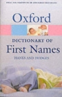 Image for A dictionary of first names