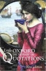 Image for Little Oxford Dictionary of Quotations