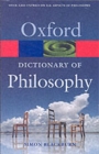 Image for The Oxford dictionary of philosophy
