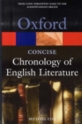 Image for The concise Oxford chronology of English literature