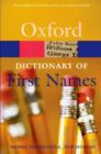 Image for A dictionary of first names