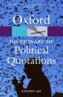 Image for Oxford Dictionary of Political Quotations
