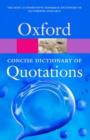 Image for Concise Oxford Dictionary of Quotations