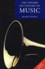 Image for The Oxford dictionary of music