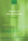 Image for Theories of Lexical Semantics