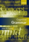Image for Cognitive Grammar