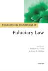 Image for Philosophical foundations of fiduciary law