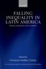Image for Falling inequality in Latin America  : policy changes and lessons