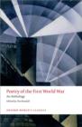 Image for Poetry of the First World War  : an anthology