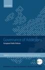 Image for Governance of addictions  : European public policies