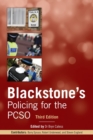 Image for Blackstone&#39;s Policing for the PCSO
