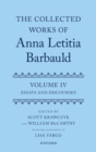 Image for The Collected Works of Anna Letitia Barbauld: Volume 4 : Essays and Discourses