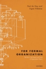 Image for For Formal Organization