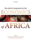 Image for The Oxford companion to the economics of Africa
