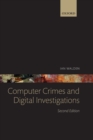 Image for Computer crimes and digital investigations