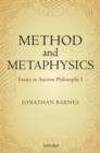 Image for Method and Metaphysics