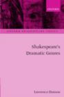 Image for Shakespeare&#39;s dramatic genres