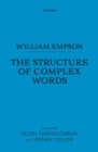 Image for William Empson: The Structure of Complex Words