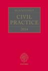 Image for Blackstone&#39;s Civil Practice 2014 (Book and Digital Pack)