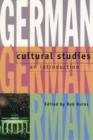 Image for German Cultural Studies : An Introduction