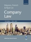 Image for Mayson, French &amp; Ryan on Company Law