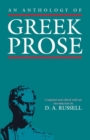 Image for An Anthology of Greek Prose