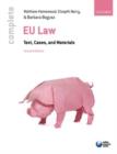 Image for Complete EU law  : text, cases, and materials
