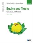 Image for Complete equity &amp; trusts  : text, cases, and materials