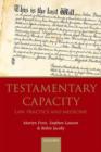 Image for Testamentary capacity  : law, practice, and medicine