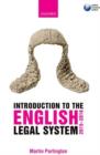 Image for Introduction to the English Legal System 2015-2016