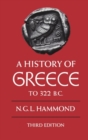 Image for A History of Greece to 322 BC