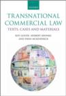Image for Transnational commercial law  : text, cases, and materials
