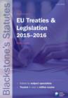 Image for Blackstone&#39;s EU Treaties &amp; Legislation