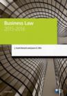 Image for Business Law 2015-2016