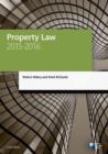 Image for Property Law 2015-2016