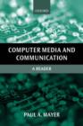 Image for Computer media and communication  : a reader
