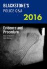 Image for Blackstone&#39;s Police Q&amp;A: Evidence and Procedure 2016