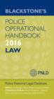 Image for Blackstone&#39;s police operational handbook 2016