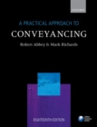 Image for A practical approach to conveyancing