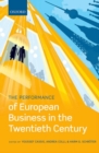 Image for The performance of European business in the twentieth century