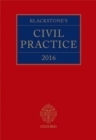 Image for Blackstone&#39;s civil practice 2016  : the commentary